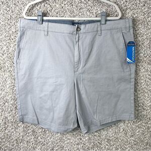 Nautica Shorts Men’s 40 Flex Gray Clipper Classic Fit 8.5” NWT